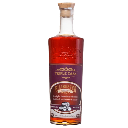 Filibuster Sherry Barrels Finish Triple Cask Straight Bourbon:Bourbon Central