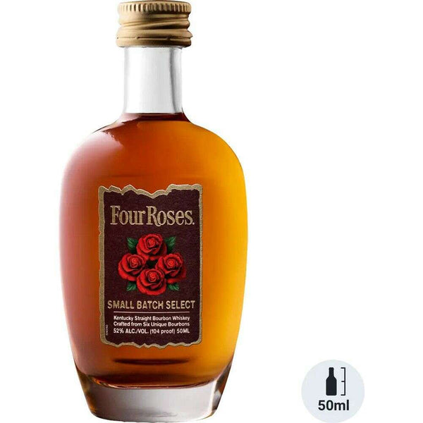 Four Roses Small Batch Bourbon 12 x 50ml | Mini Alcohol Bottles