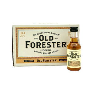 Old Forester Kentucky Straight Bourbon 10 x 50 mL | Mini Alcohol Bottles