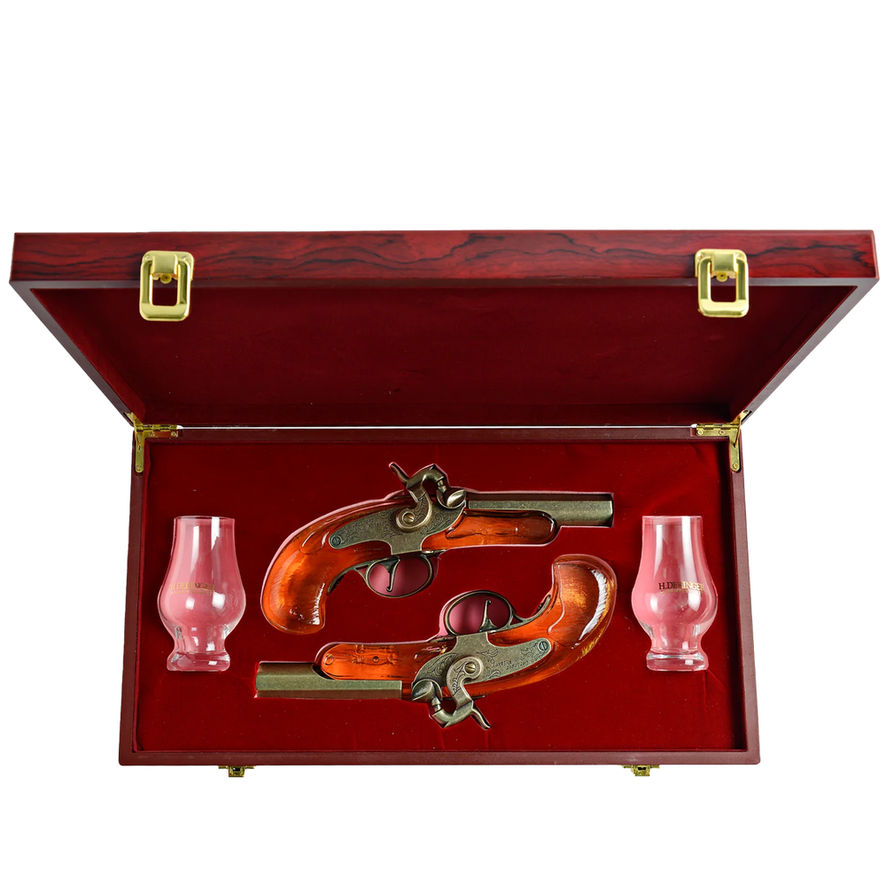 H. Deringer Bourbon Whiskey Pistol Gift Set