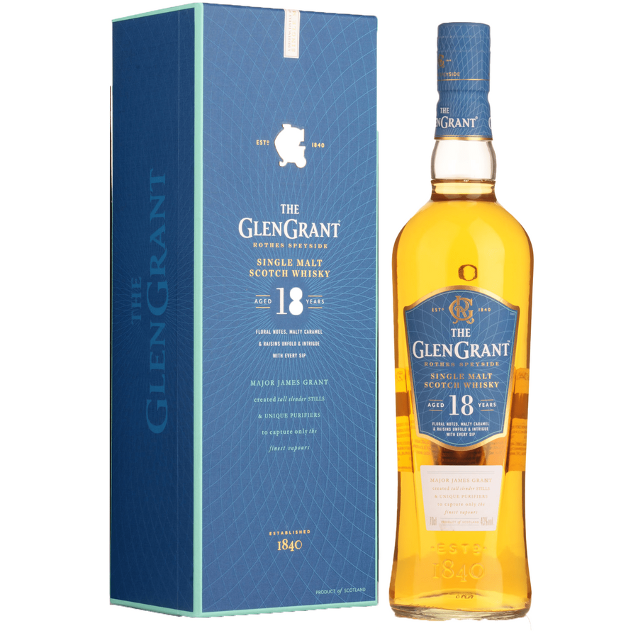 Glen Grant Scotch 18 Year Single Malt Scotch Whisky:Bourbon Central