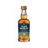 Glen Moray 12yr Old Single Malt 50mL.     X