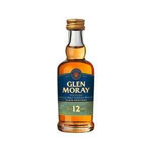 Glen Moray 12yr Old Single Malt 50mL.