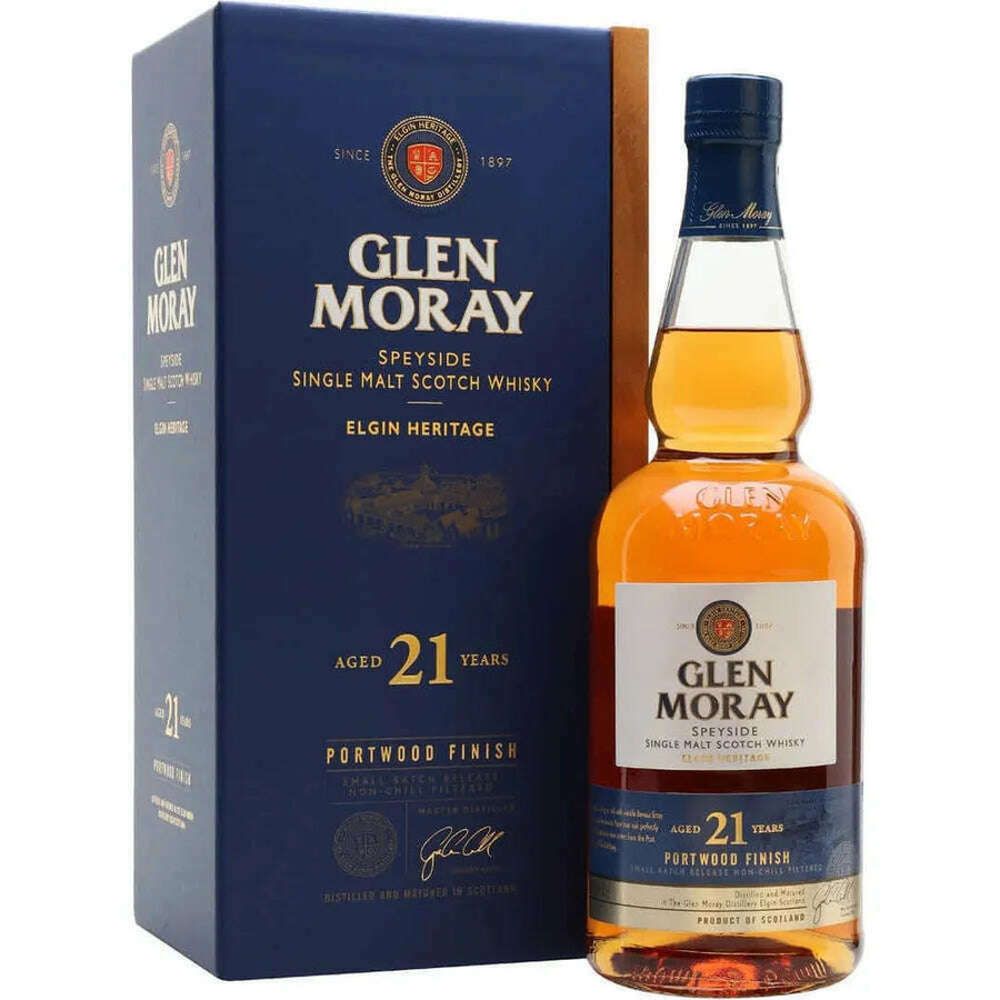 Glen Moray Aged 21 Year Single Malt Portwood Finish:Bourbon Central