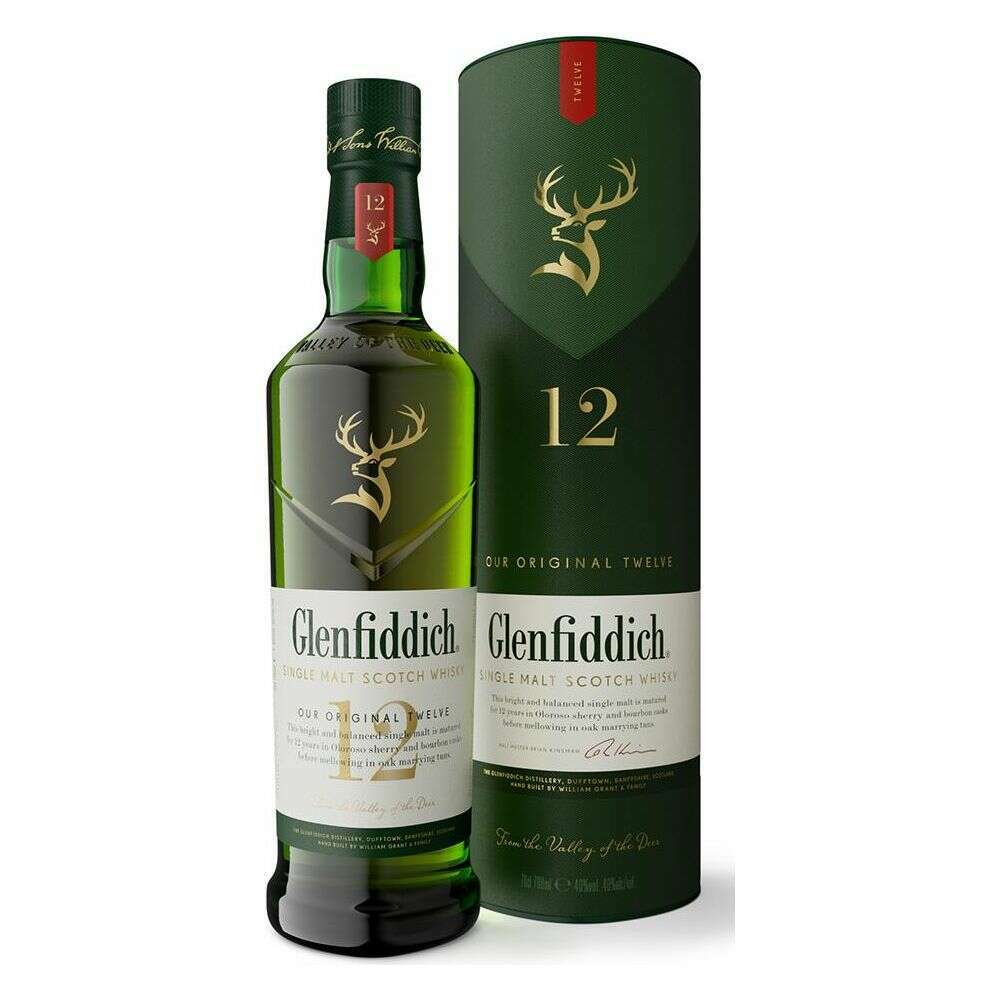 Glenfiddich 12 Year Single Malt Scotch - Bourbon Central