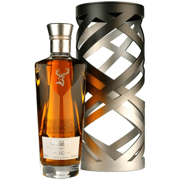Glenfiddich 30 Year Old Single Malt Scotch Whisky.