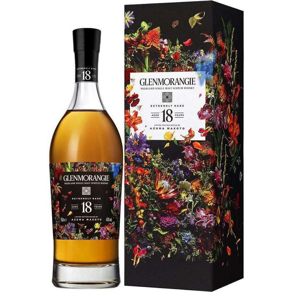 Glenmorangie Extremely Rare 18 Year Old Azuma Makoto Single Malt Scotch Whisky - Bourbon Central