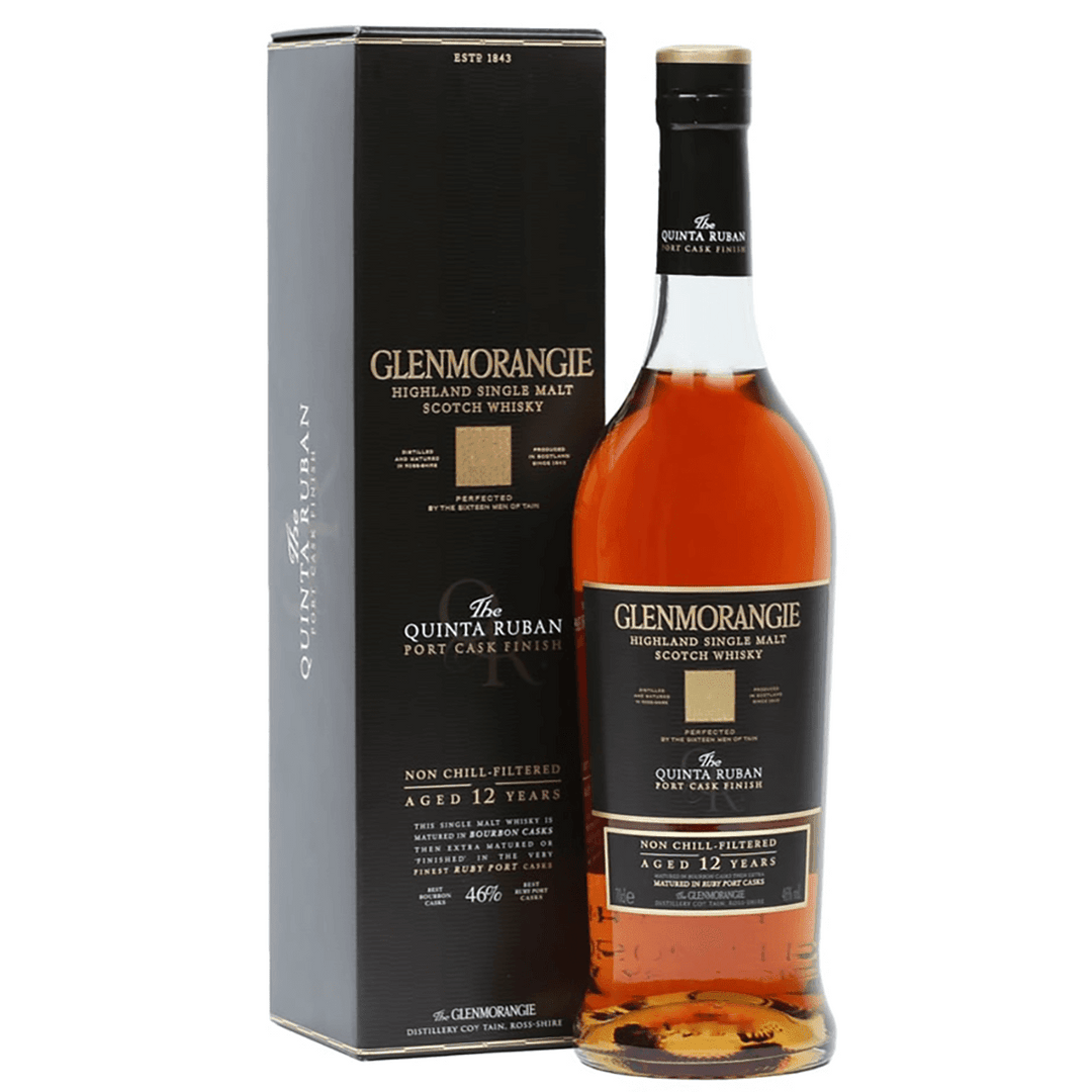 Glenmorangie Scotch Single Malt 12 Year Quinta Ruban - Bourbon Central
