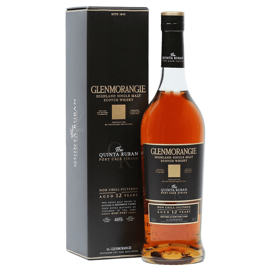 Glenmorangie Scotch Single Malt 12 Year Quinta Ruban - Bourbon Central