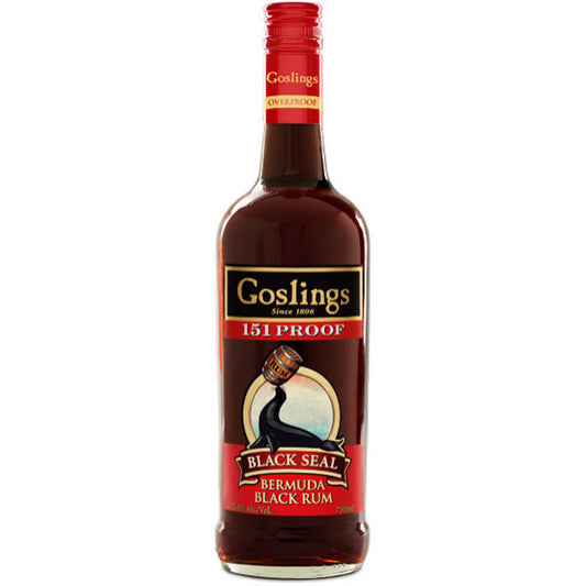 Gosling Rum Black 151 Dark Rum Bermuda 750Ml