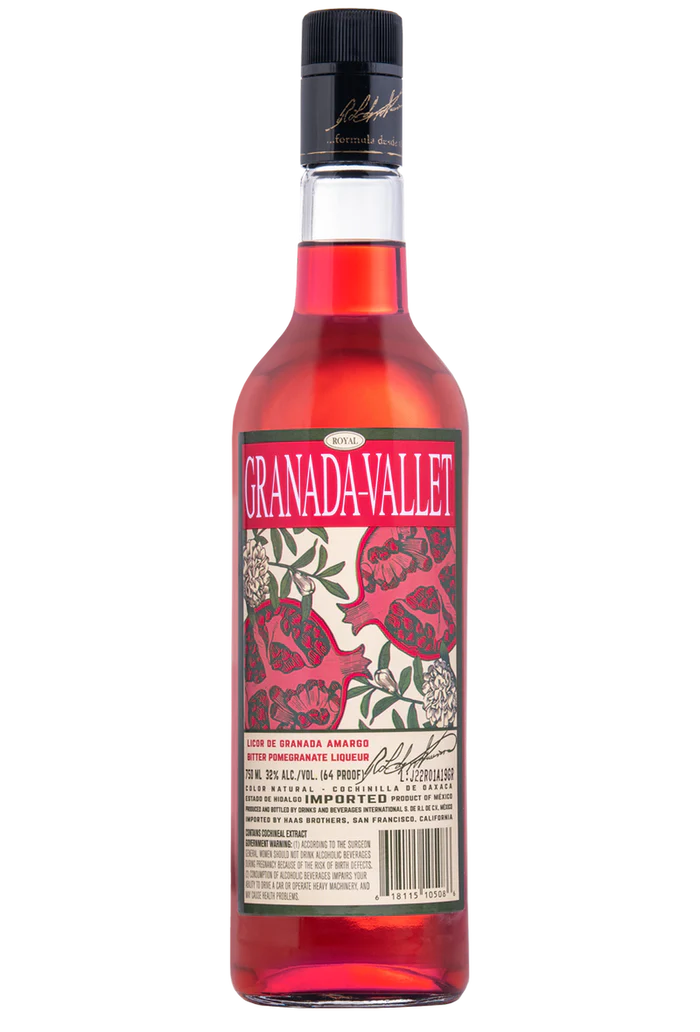 Granada Vallet Bitter Pomegranate Liqueur