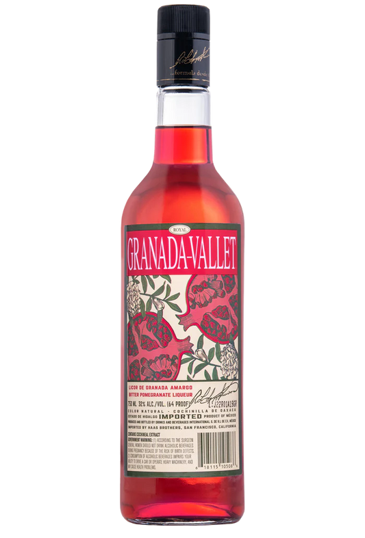 Granada Vallet Bitter Pomegranate Liqueur 750Ml