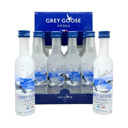 Grey Goose Vodka 12 x 50ml | Mini Alcohol Bottles:Bourbon Central