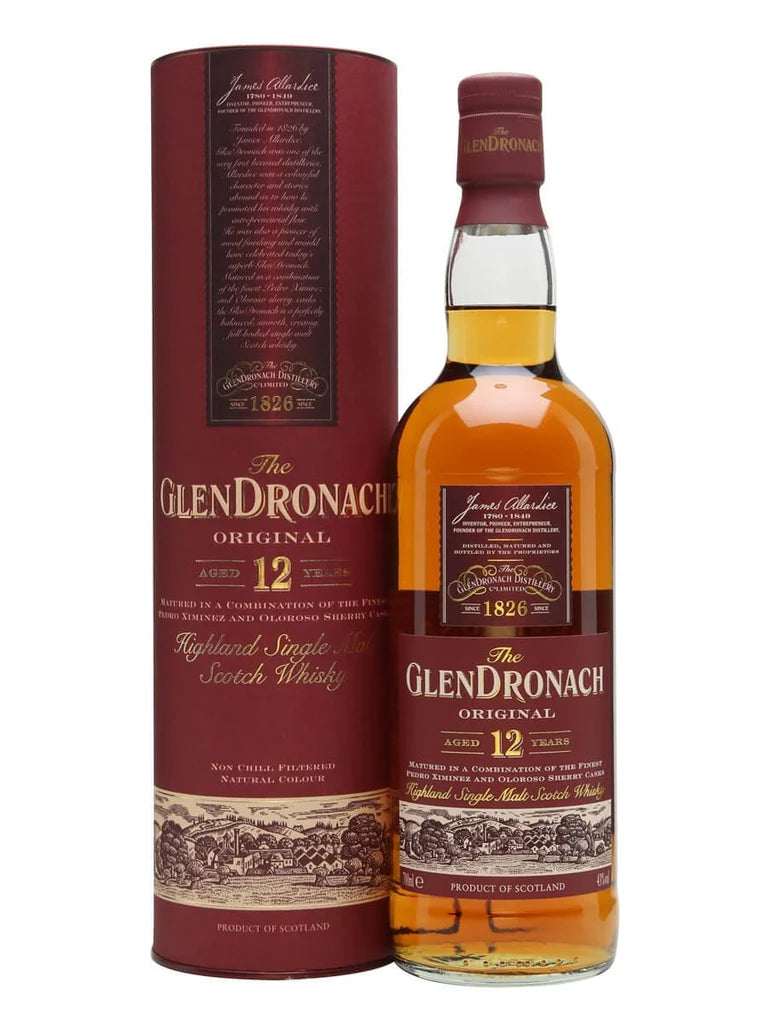 The Glendronach  Scotch Single Malt 12 Year Original 750Ml