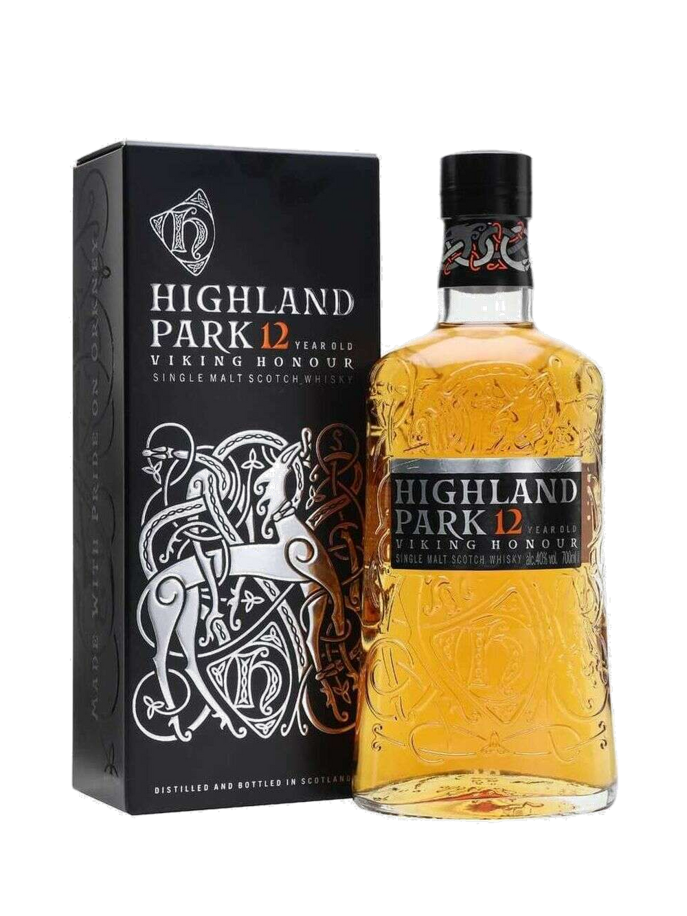 Highland Park 12 Year Single Malt Scotch Whisky, $67.99 — normalized editorial product photo, Bourbon Central