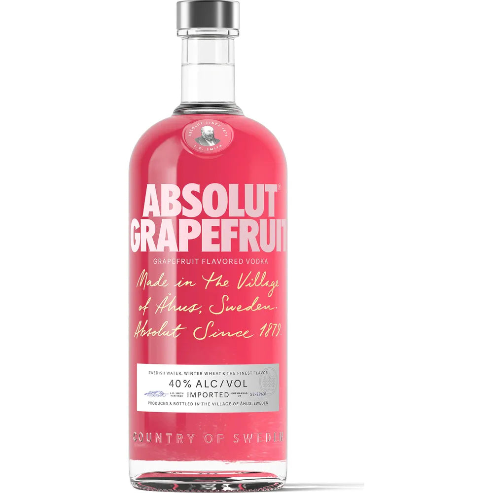 Absolut Grapefruit Vodka 750ml:Bourbon Central