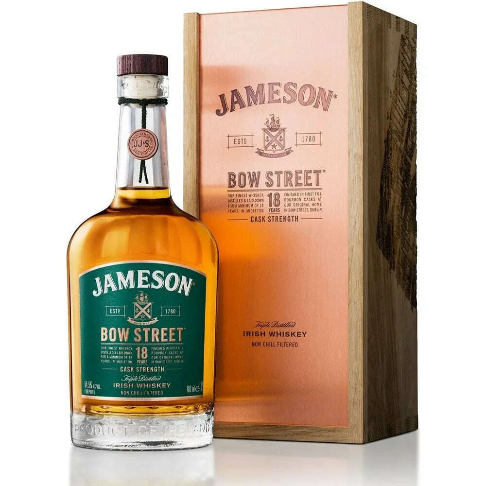 Jameson 18 Year Bow Street Cask Strength Irish Whiskey - Bourbon Central