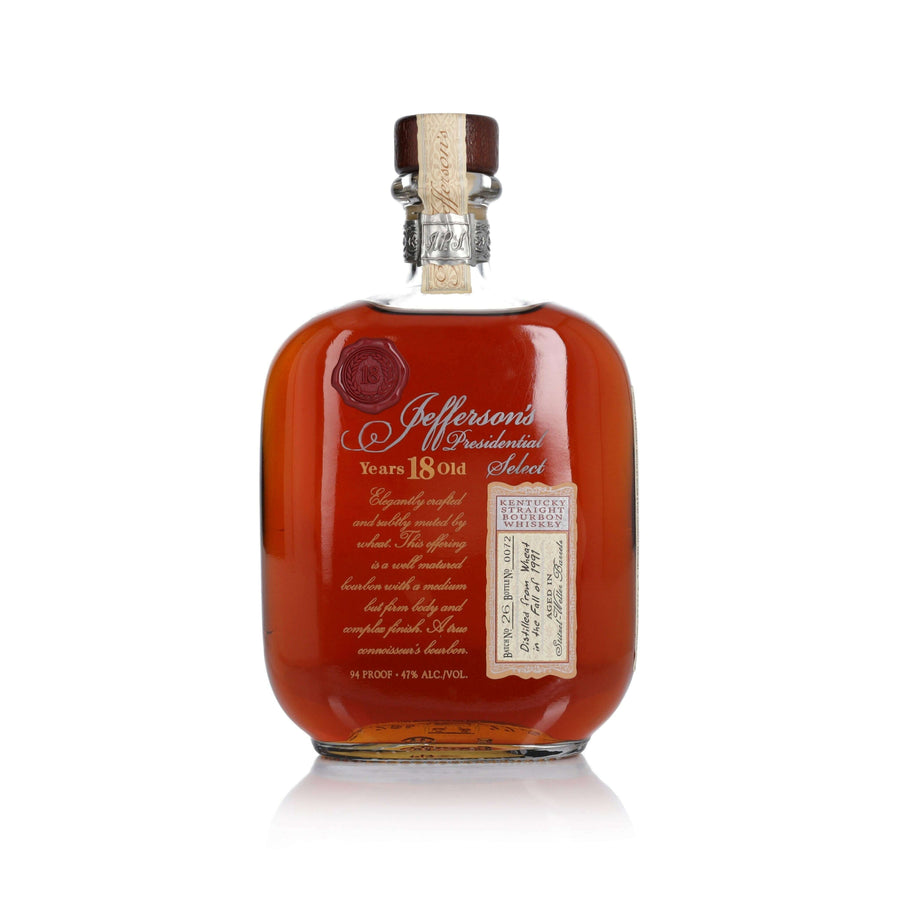 Jefferson Bourbon Presidential 18Yr 94:Bourbon Central