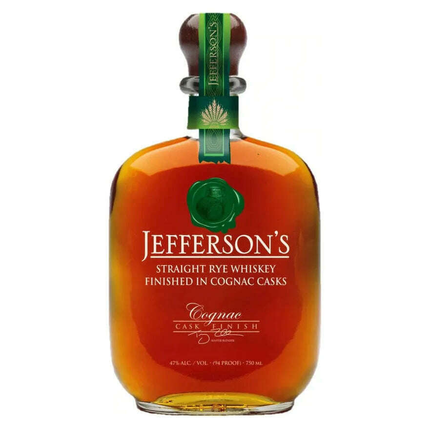 Jefferson Cognac Cask Finish Rye Whiskey:Bourbon Central