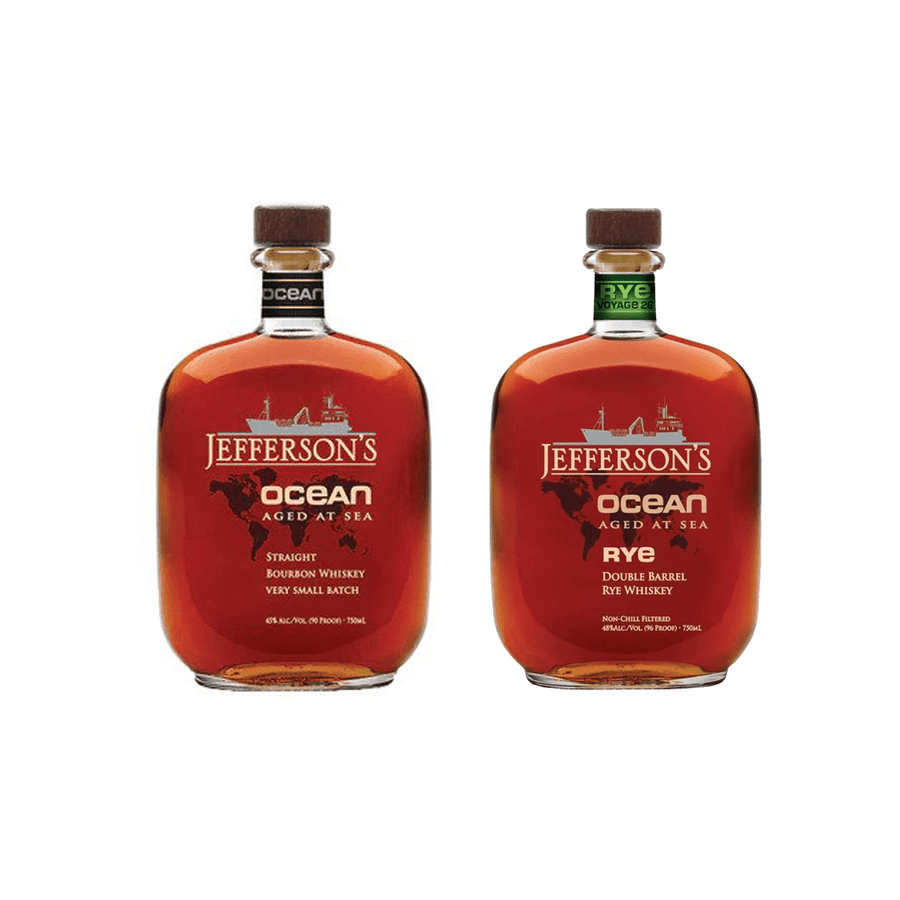 Jefferson's Ocean Aged At Sea Bourbon & Rye Bundle:Bourbon Central