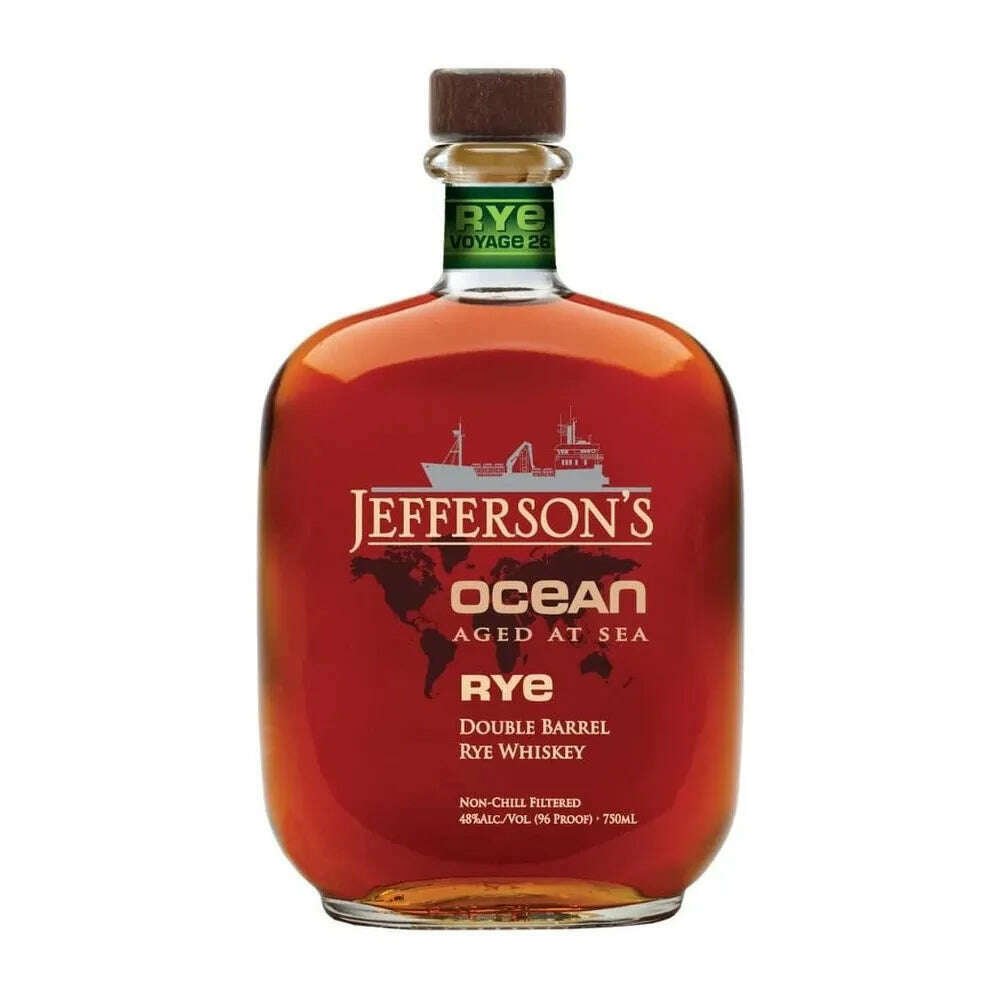 Jefferson's Ocean Aged At Sea Voyage 26 Double Barrel Rye Whiskey - Bourbon Central