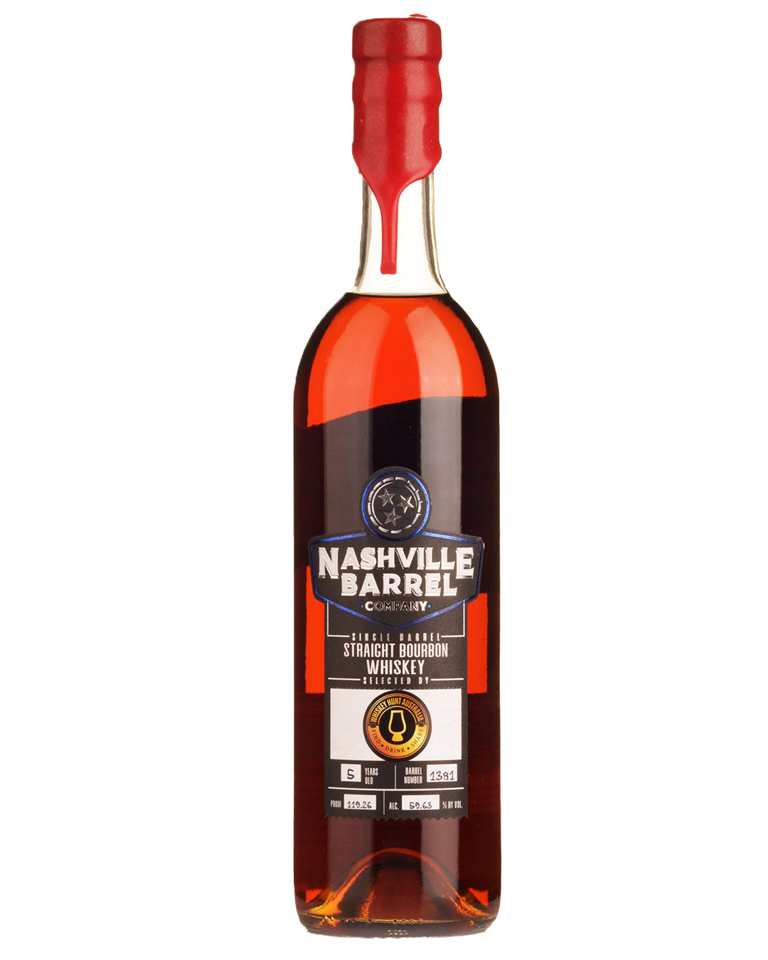 Nashville Barrel Company 5 Years Old Single Straight Bourbon Whiskey