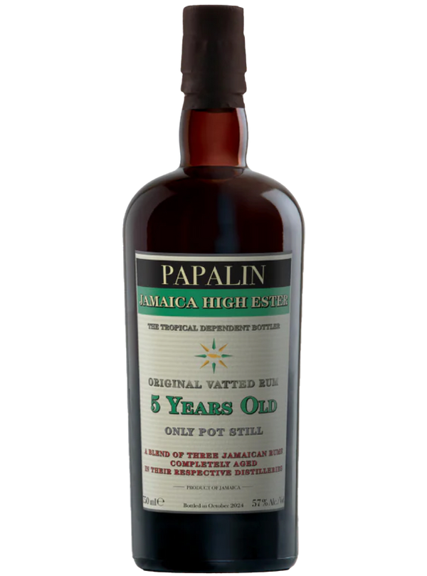 Papalin 5 Years Old Only Pot Still High Ester Jamaica Original Vatted Rum