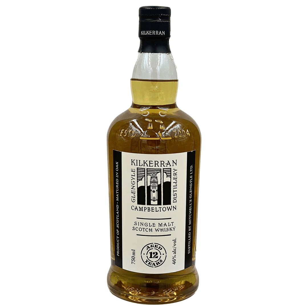Kilkerran 12 Year Old Single Malt Scotch Whisky 92 Proof - Bourbon Central