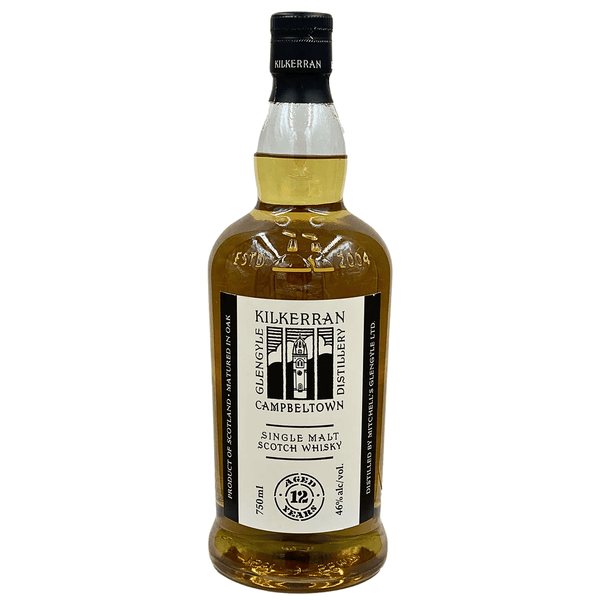 Kilkerran 12 Year Old Single Malt Scotch Whisky 92 Proof