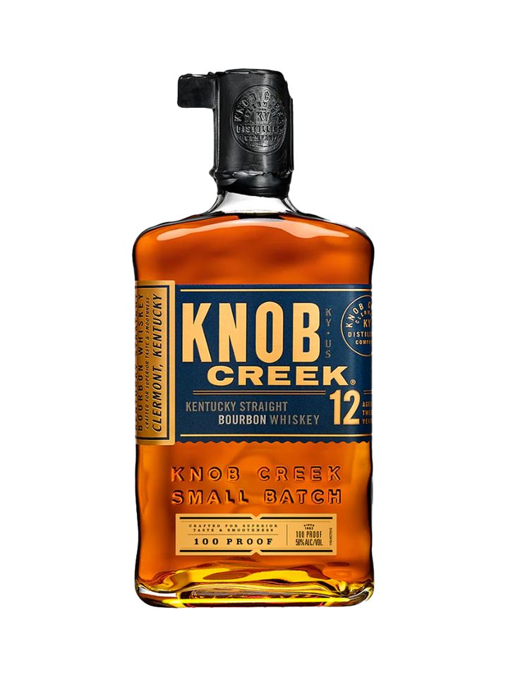 Knob Creek 12 Year Bourbon Whiskey, $79.99 — premium bourbon gift pick, normalized editorial product photo, Bourbon Central