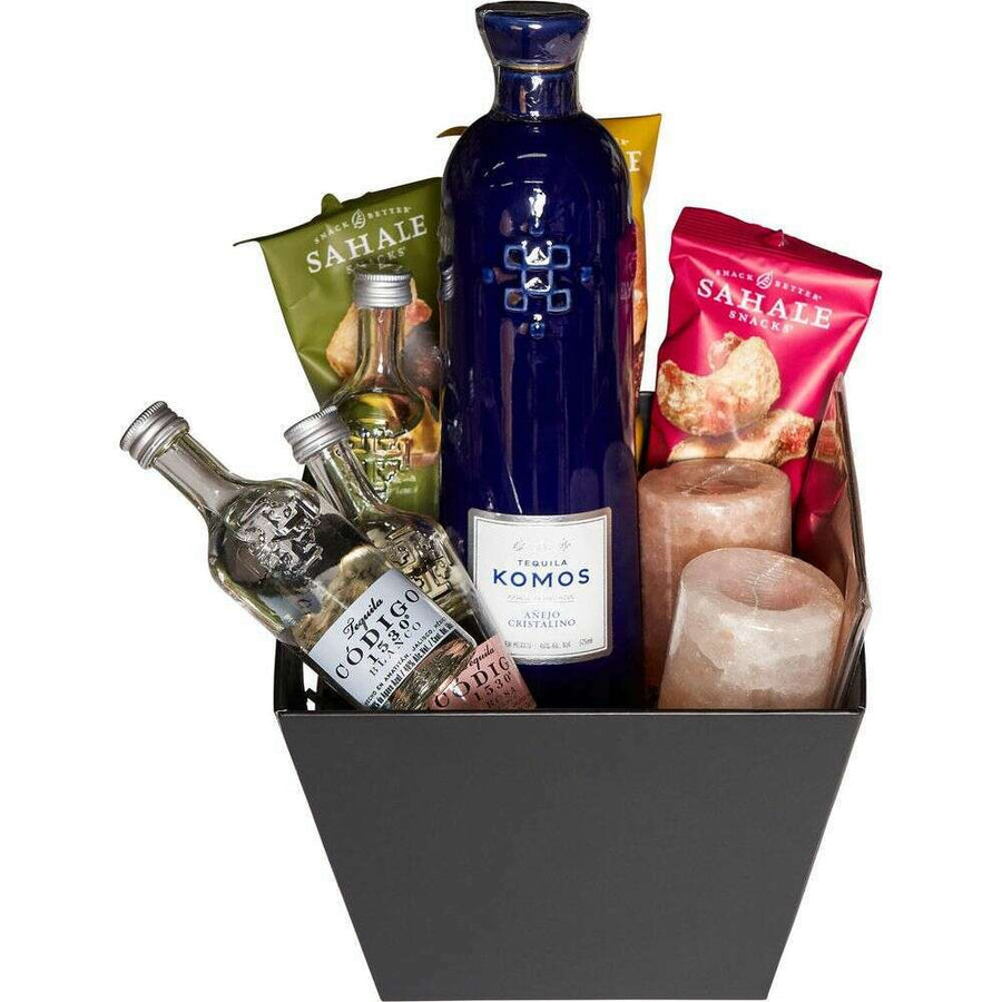 Komos Anejo Cristalino: The Ultimate Tequila Gift Basket - Bourbon Central
