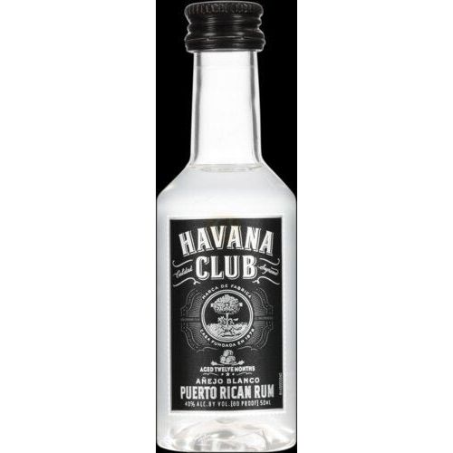 Havana Club Blanco Rum 10 x 50ml | Mini Alcohol Bottles:Bourbon Central