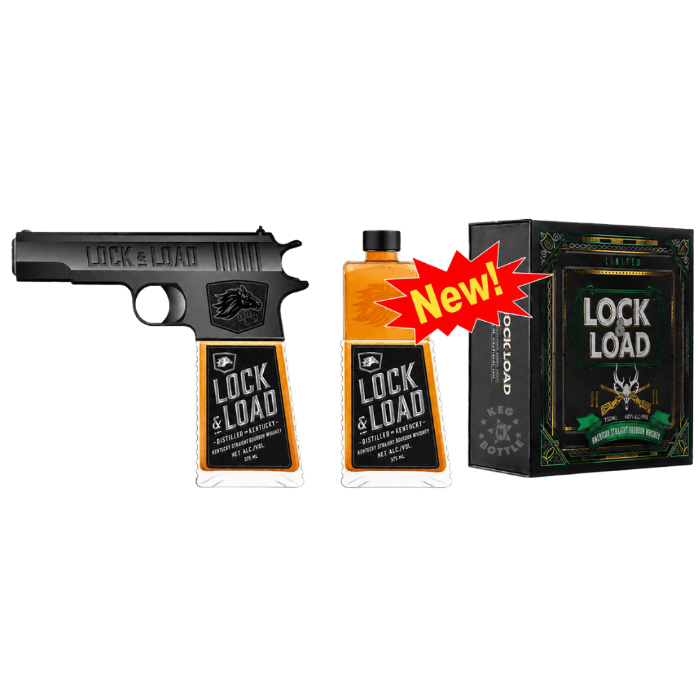 Lock & Load Pistol Straight Bourbon Whiskey