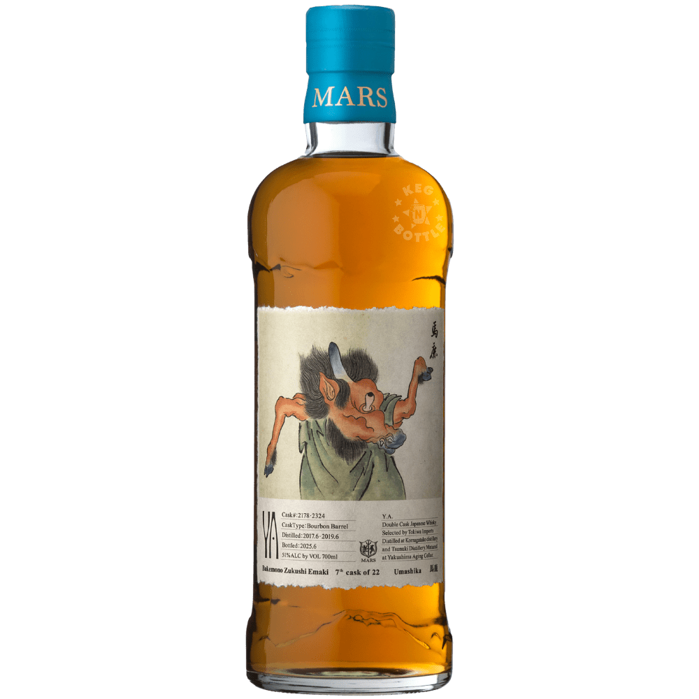 Mars Bakemono The Y A Double Cask 7th Umashika Japanese Whiskey