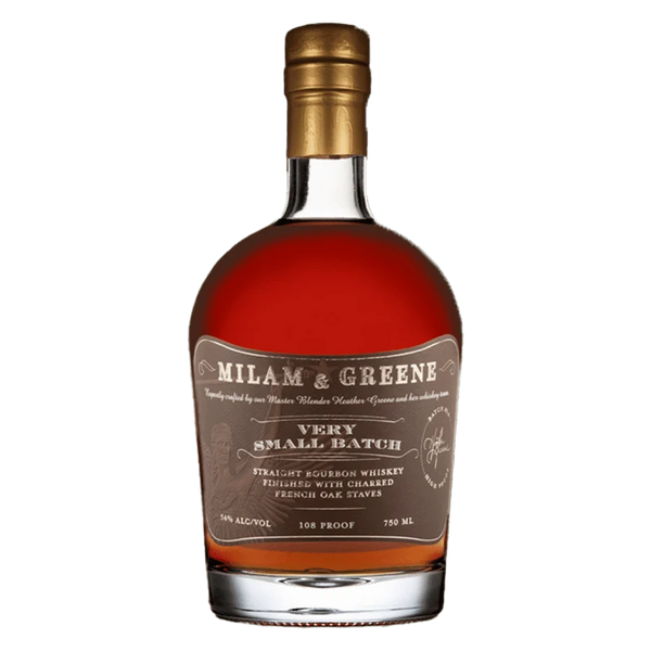 Milam & Greene Very Small Batch #4 Bourbon Finished in Charred French Oak Barrels