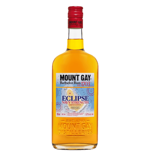Mount Gay Eclipse Navy Strength Barbados Rum 114.2 Proof