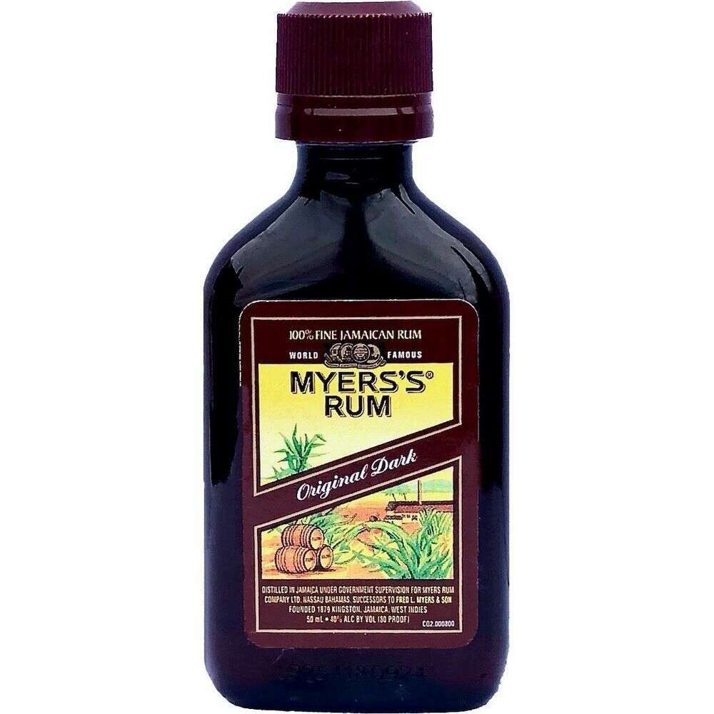 Myers Rum Original Dark 10 x 50ml | Mini Alcohol Bottles:Bourbon Central