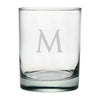 Nordic Custom Monogram Engraved Whiskey Glass