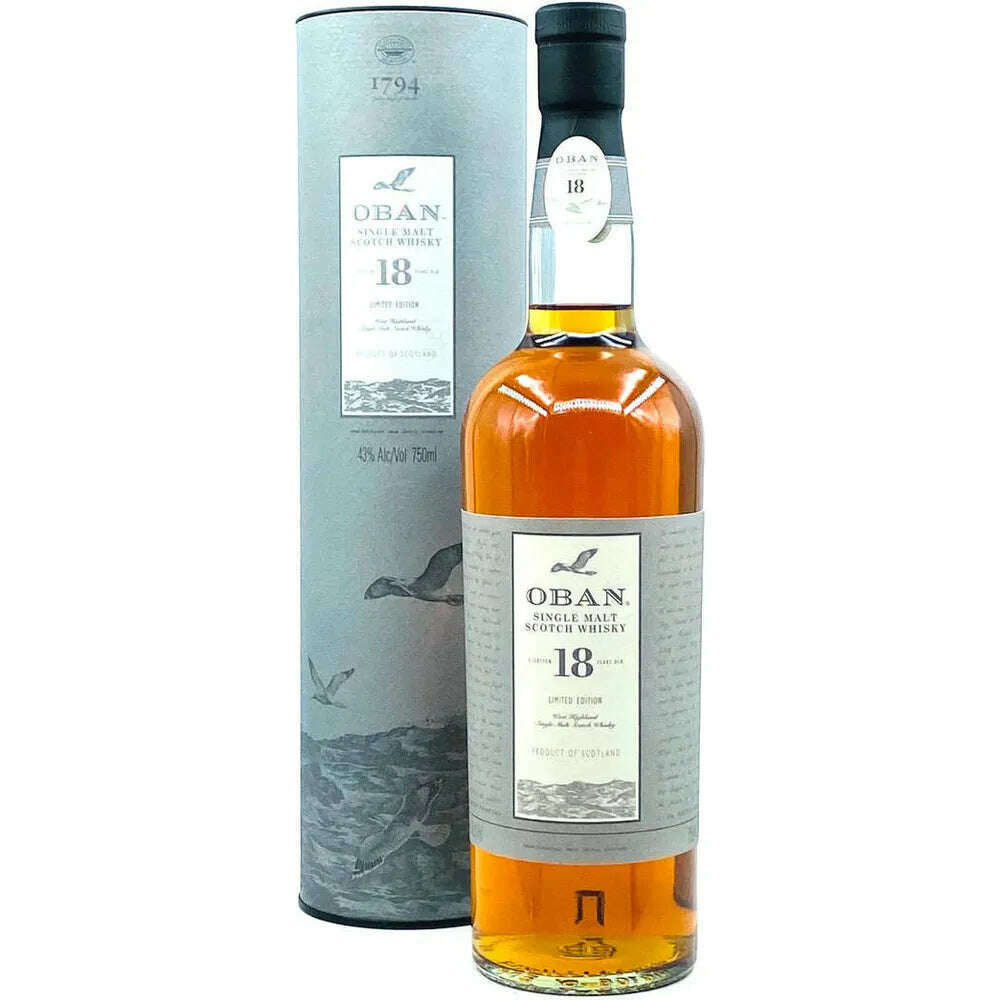 Oban 18 Year Single Malt Scotch Whisky:Bourbon Central