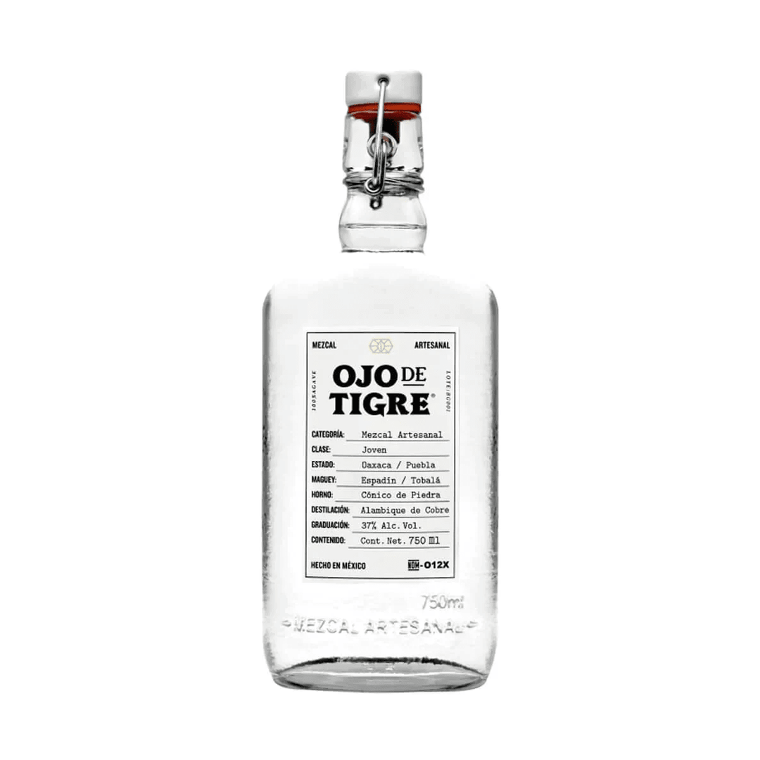 Ojo de Tigre Mezcal 10 x 50ml | Mini Alcohol Bottles:Bourbon Central