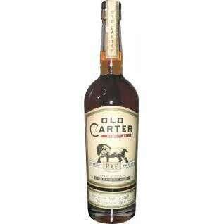 Old Carter Very Small Batch Barrel Strength Rye Whiskey - Bourbon Central
