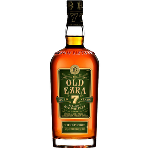 Old Ezra Rye 7 Year Aged Whiskey Full Proof