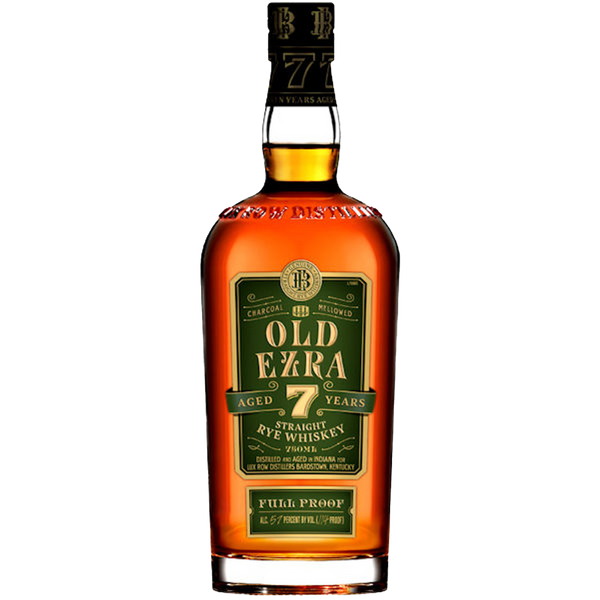Old Ezra Rye 7 Year Aged Whiskey Full Proof