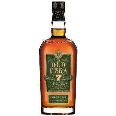 Old Ezra Rye 7 Year Aged Whiskey Full Proof - Bourbon Central