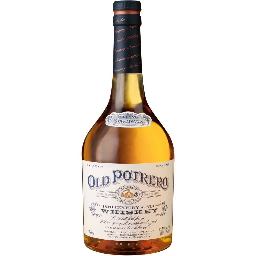 Old Potrero Cask Finish Straight Malt Whiskey Finished In Port Barrels 114.4 Proof