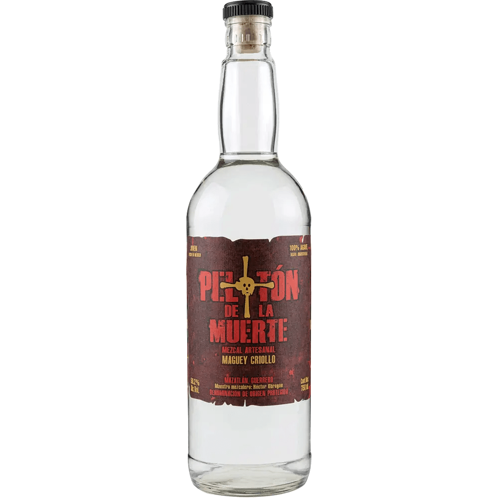 Pelotón De La Muerte, Angustifolia Agave Maguey Criollo Mezcal Artesanal Joven 1.0L:Bourbon Central