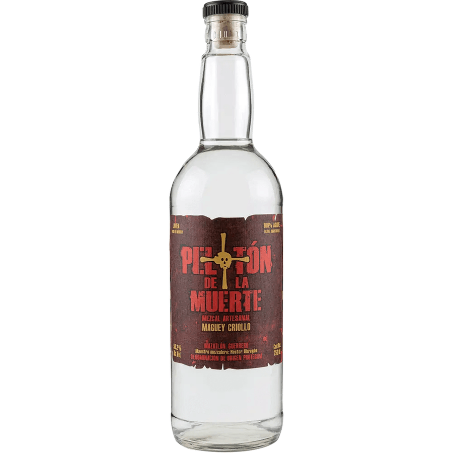 Pelot√≥n De La Muerte Mezcal Artesanal Joven - Bourbon Central