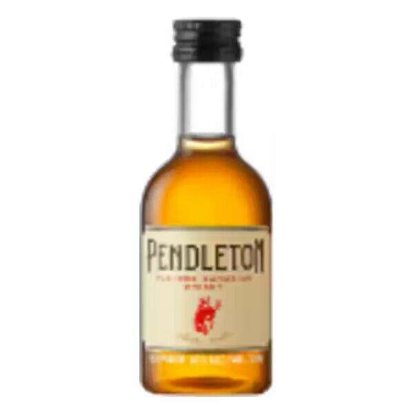 Pendleton 80 Proof Canadian Whiskey 12 x 50ml | Mini Alcohol Bottles:Bourbon Central