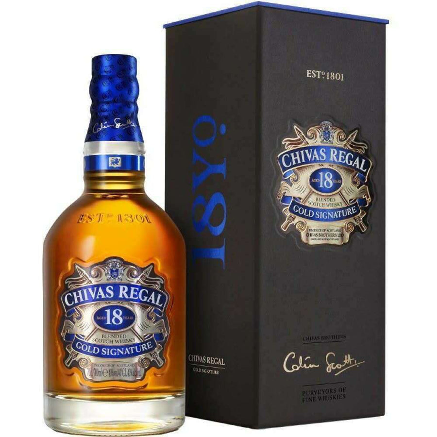 Chivas Regal 18 Year Old Scotch Whisky.     X:Bourbon Central