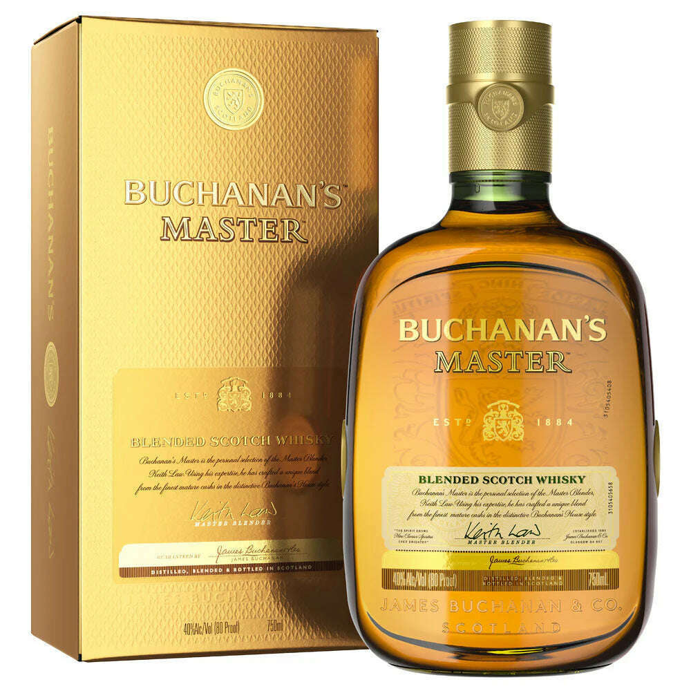 Buchanan's Master Blended Scotch Whisky.    X:Bourbon Central